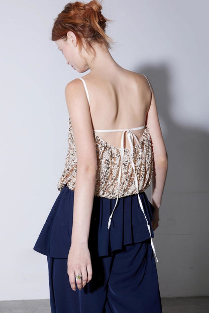 Customized Iridescent Sequin Bubble Dress