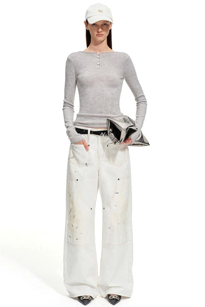 Versatile White Baseball Cap