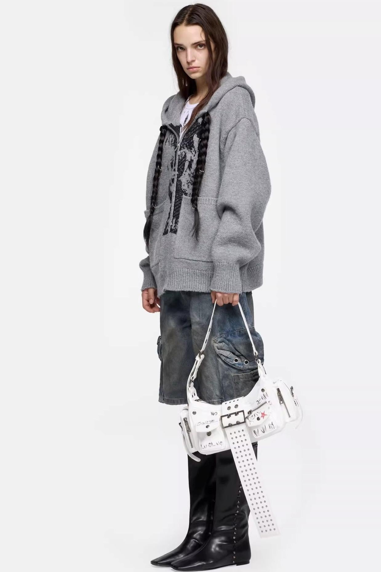 Braid Removable Sweater Outer