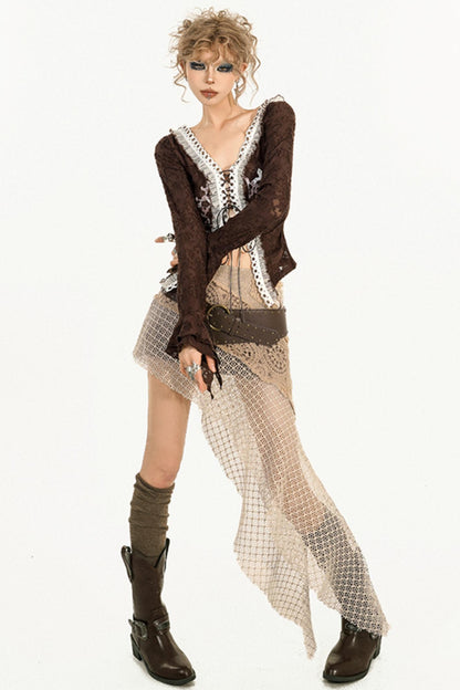 Vintage Lace Spice Girls Tee