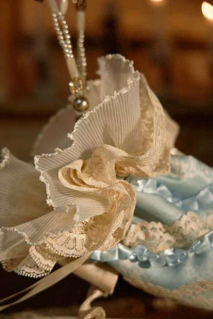 Sac à main brodé rococo