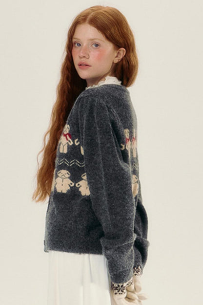 Winter Bear Sweater Coat