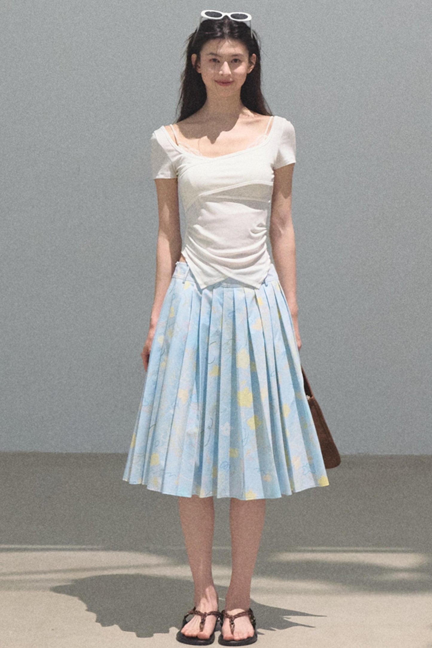 Dewy Square Neck T-Shirt