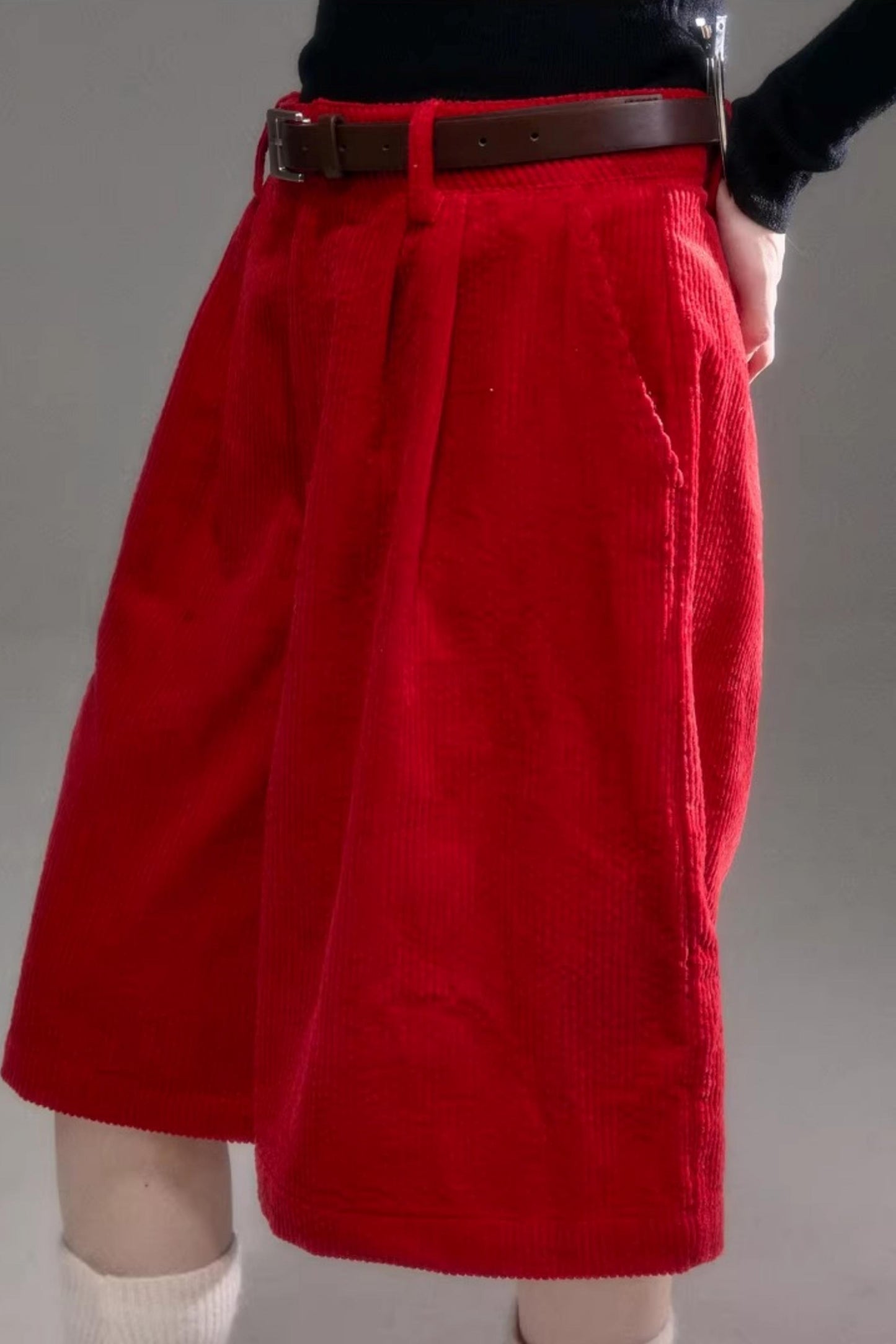 Retro Corduroy Shorts