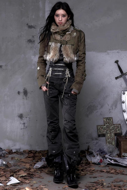 Slimming Leather Pants