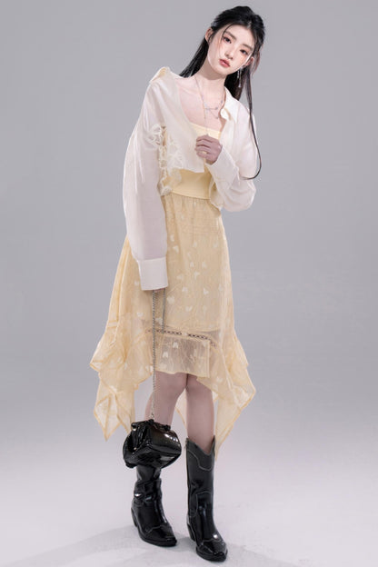 Sunshine Floral Knit Dress