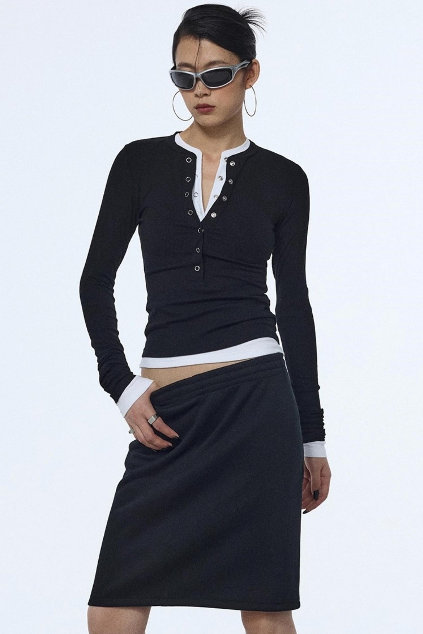 Slimming Knitted Base Top