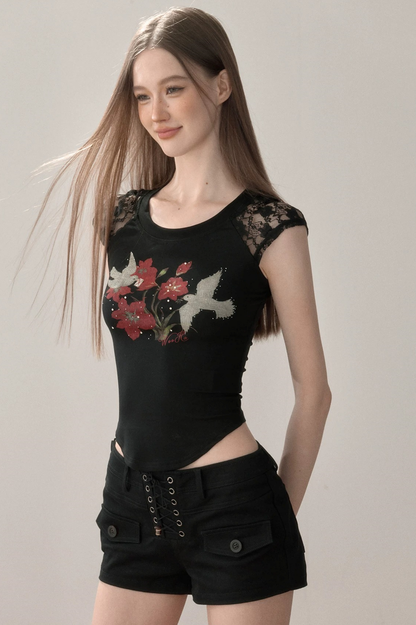 Lace Patchwork Summer Top