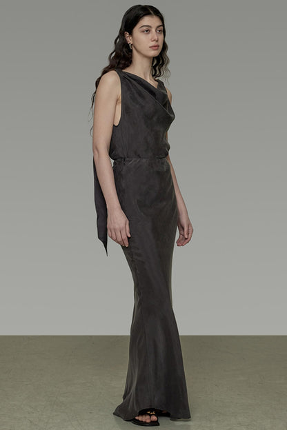 Summer Breeze Draped Two-Piece Set-Up