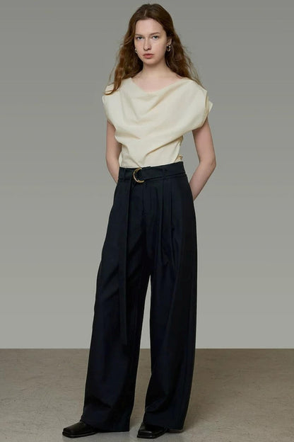 Flowing Collar Blouse