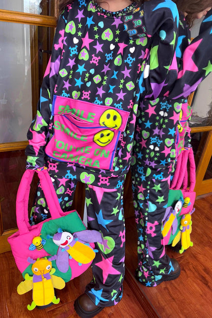 Dopamine Velvet-Lined Sweatshirt