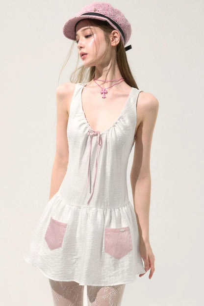 Sweet Color-Blocking Dress