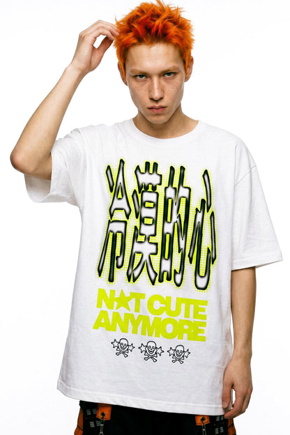 T-Shirt mit gleichgültigem Herz