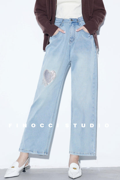 Eco-Friendly Fleece-Lined Jeans