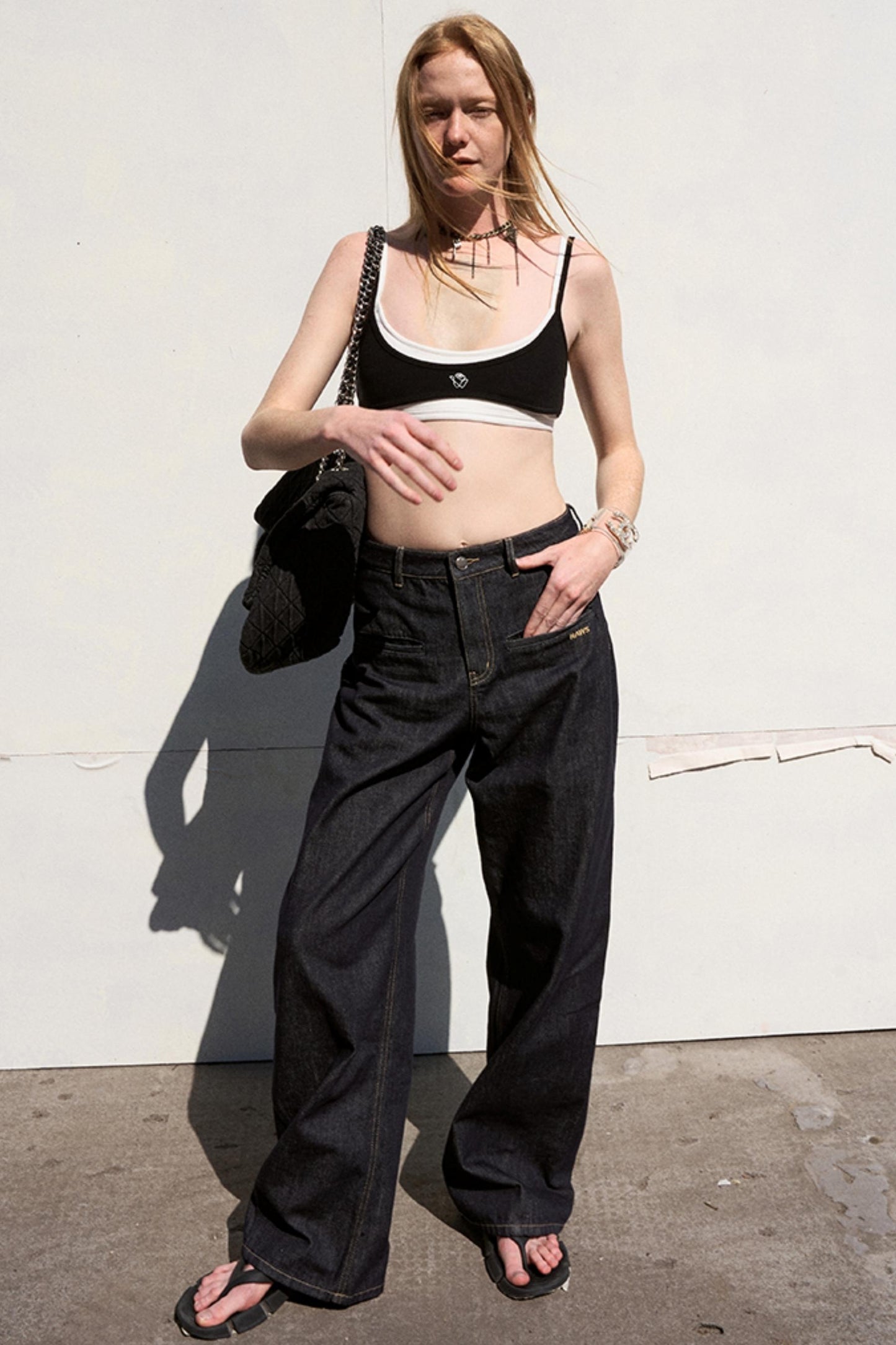 Summer Breeze Denim Trousers