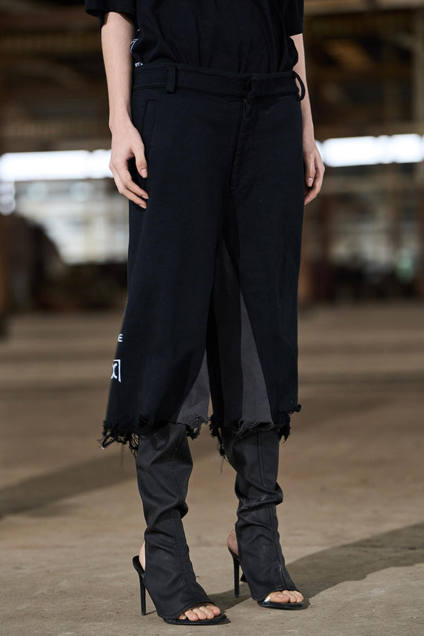 Black Patch Sweatpants