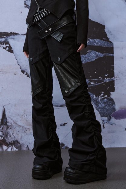 Street Style Patchwork Jeans