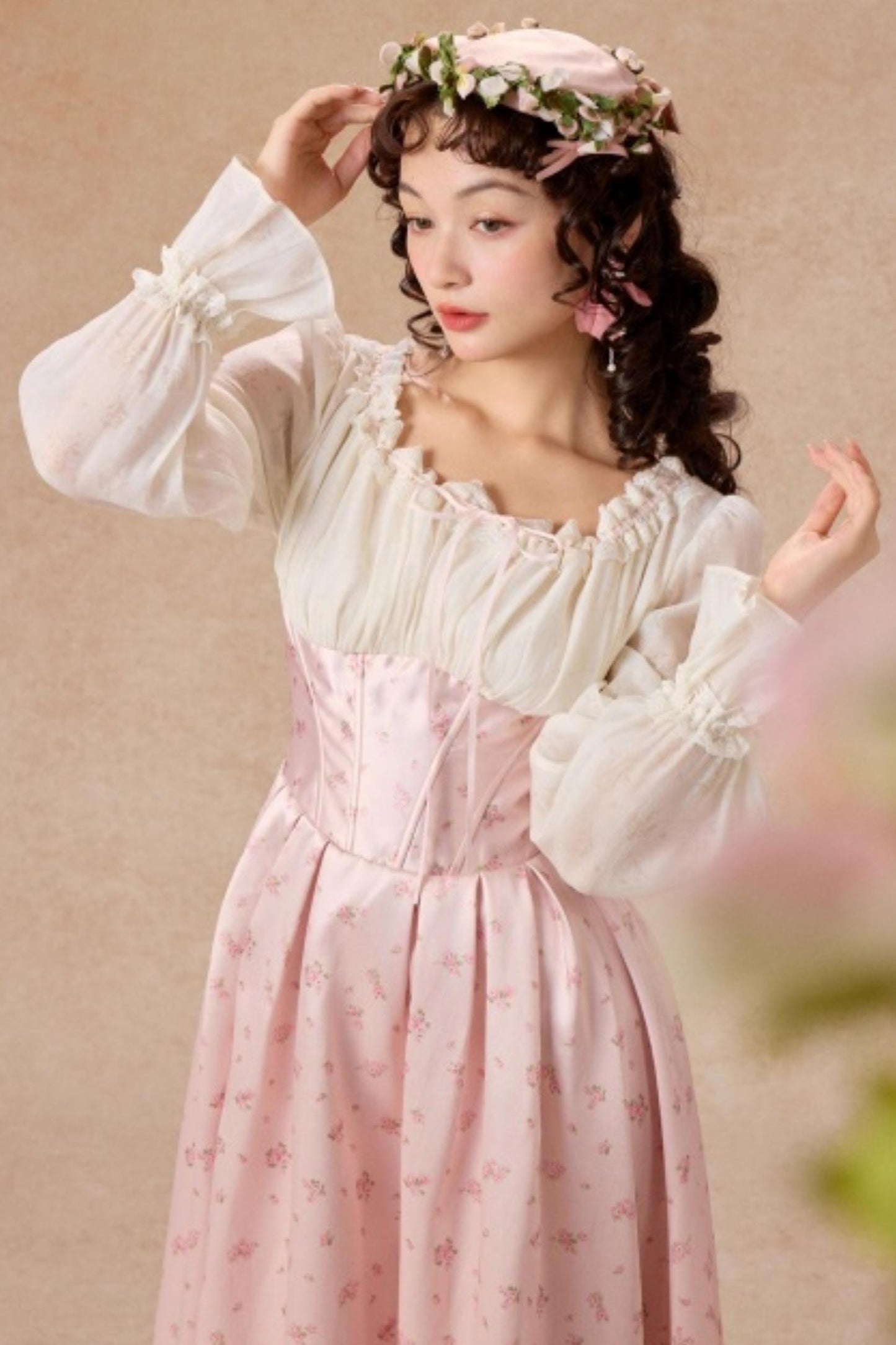 Lace Rose Symphony Dress