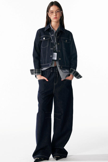 Versatile Cropped Shoulder Shirt