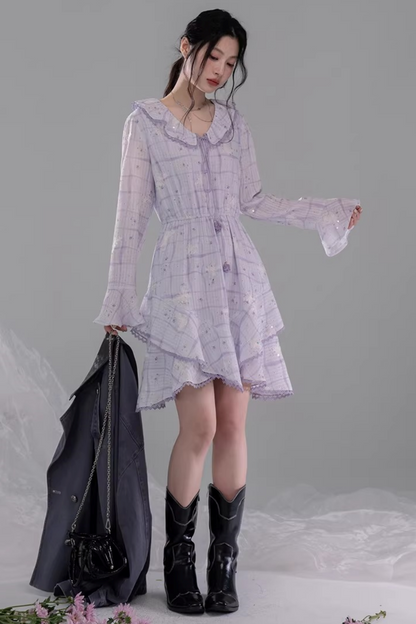 Layered Butterfly Wing Dress