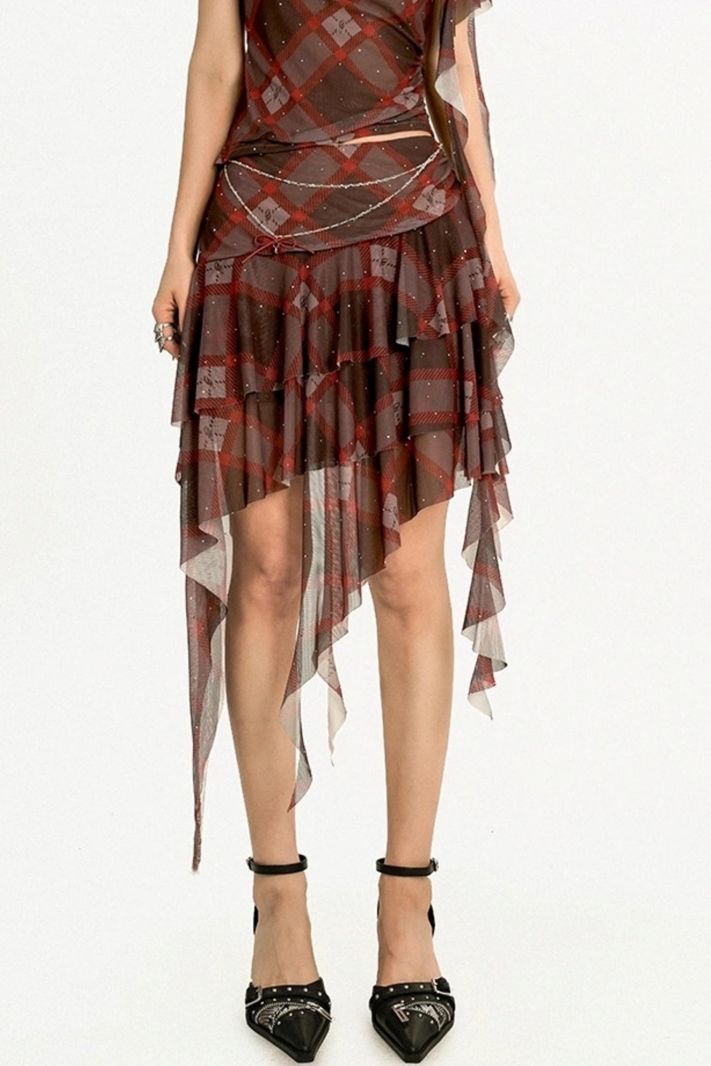 Summer Babes Plaid Skirt