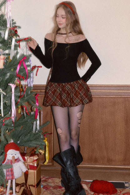 Color-Block Flower Bud Dress