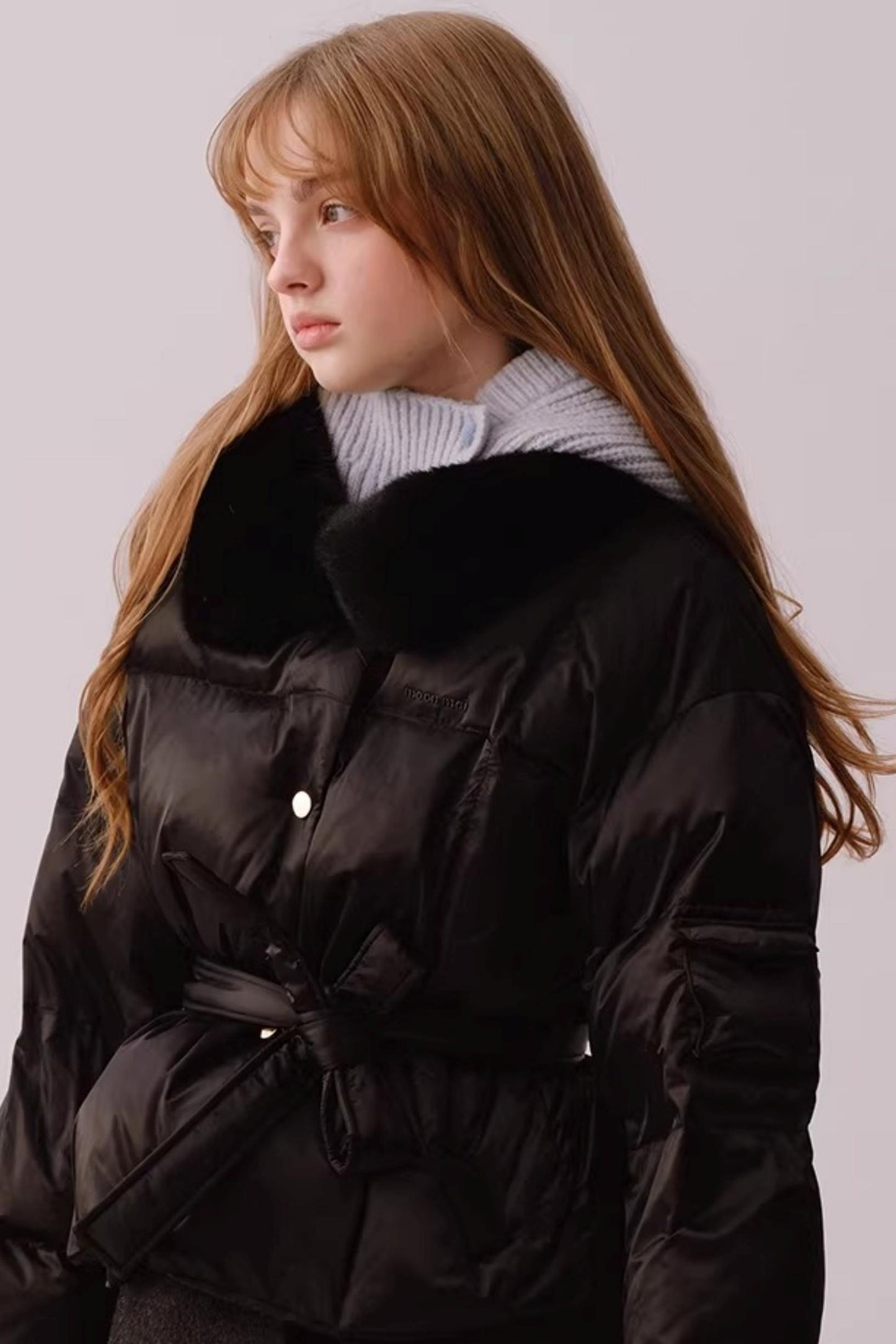 Sheep Wool Knit Balaclava