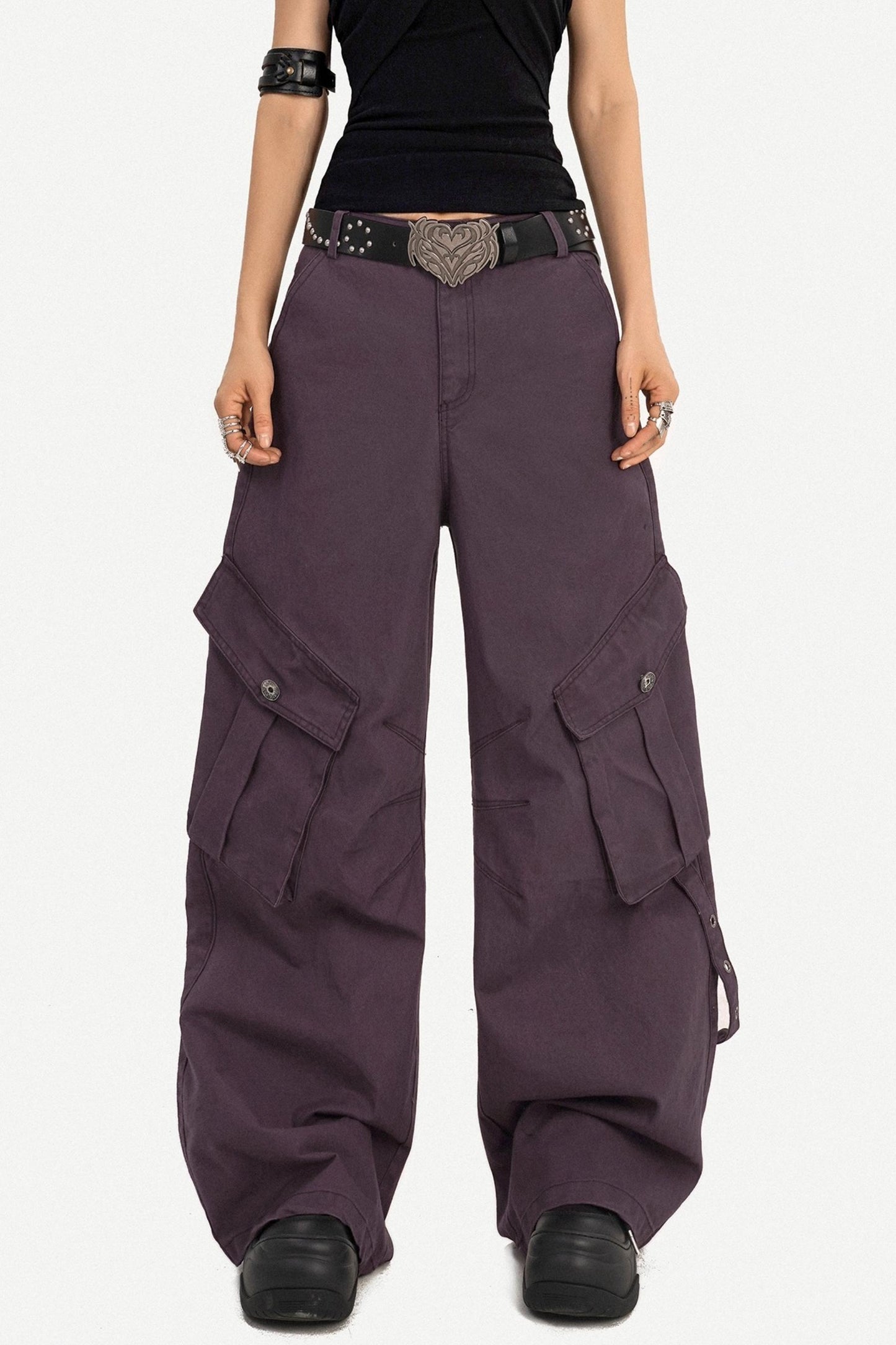 American Retro Multi-Pocket Cargo Pants