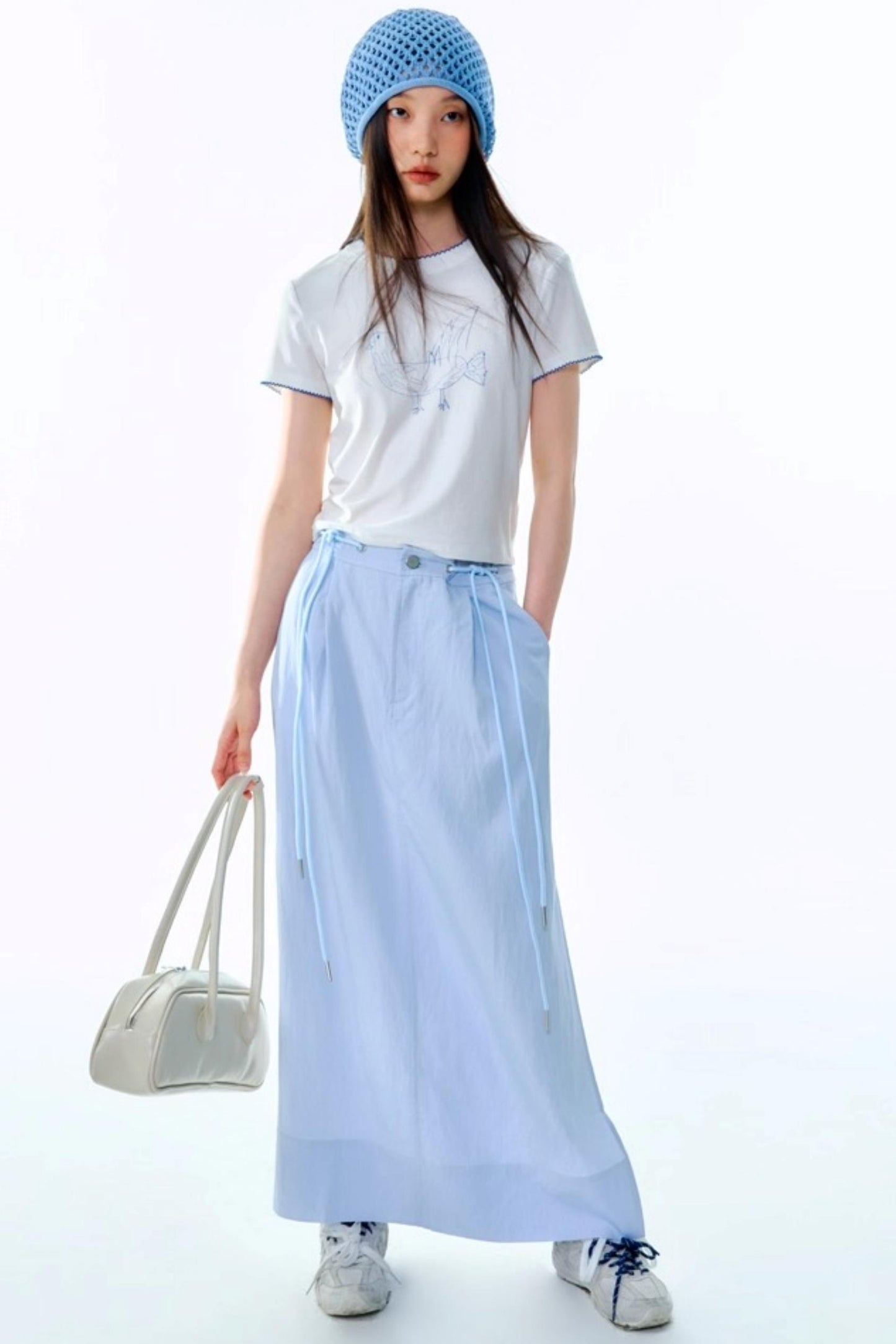 Tencel Parent-Child Short-Sleeved T-Shirt