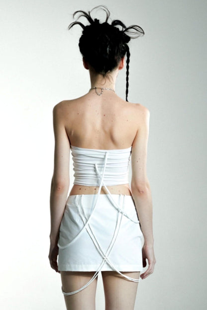 Star Halter Mini Skirt