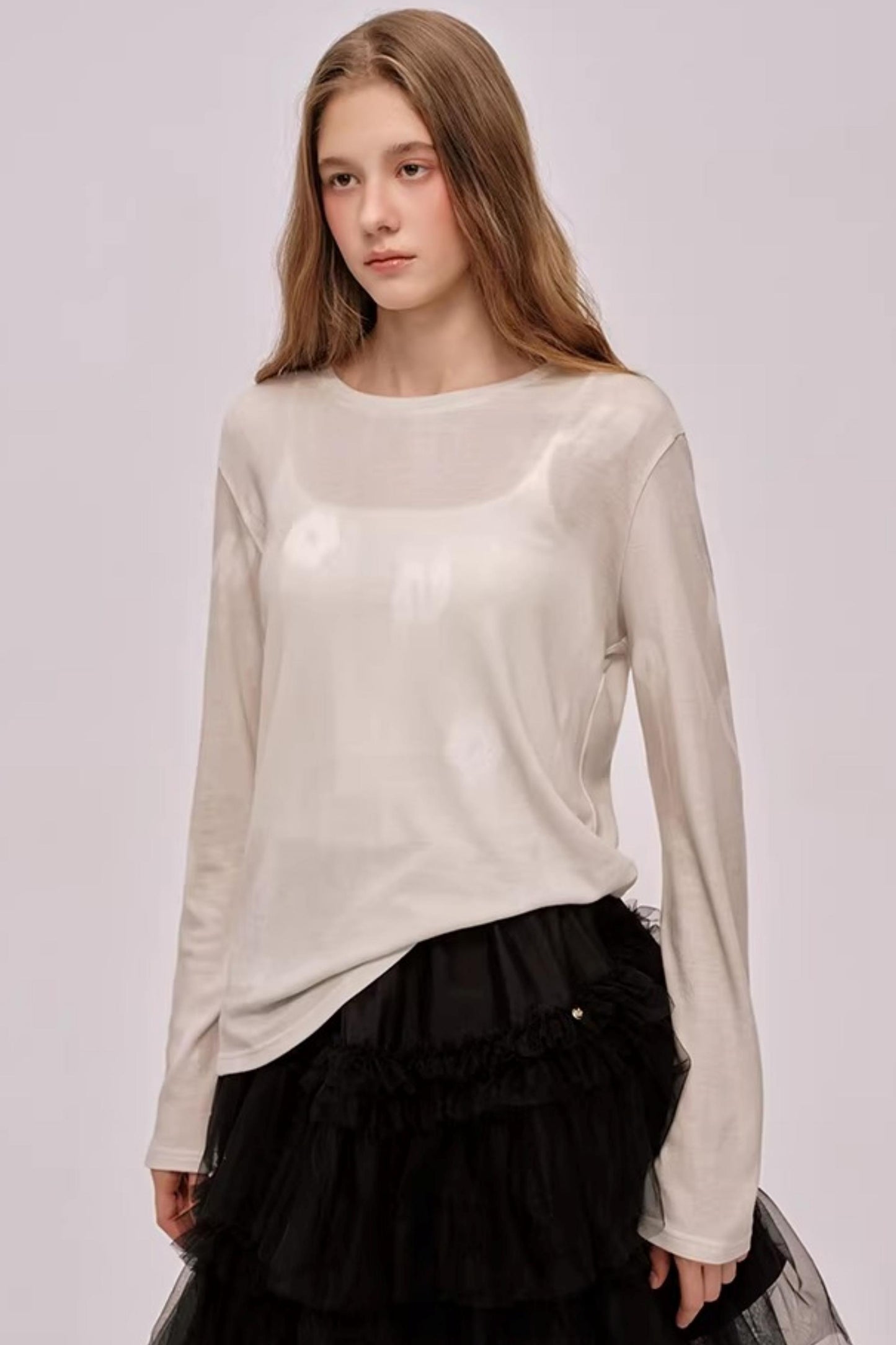 Lyocell Merino Wool Blend Sweater