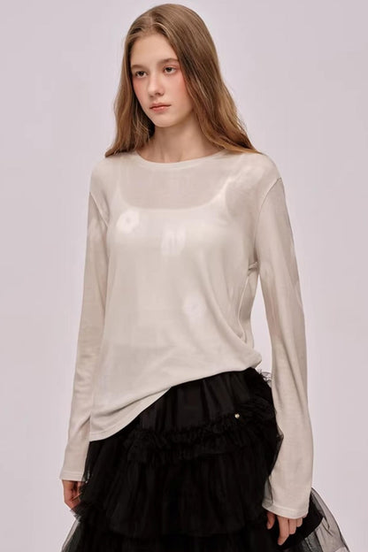Lyocell Merino Wool Blend Sweater