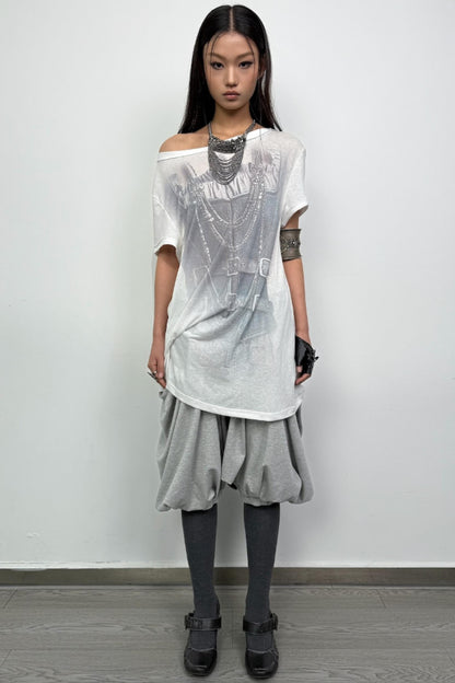 Short Sleeve Button Tee