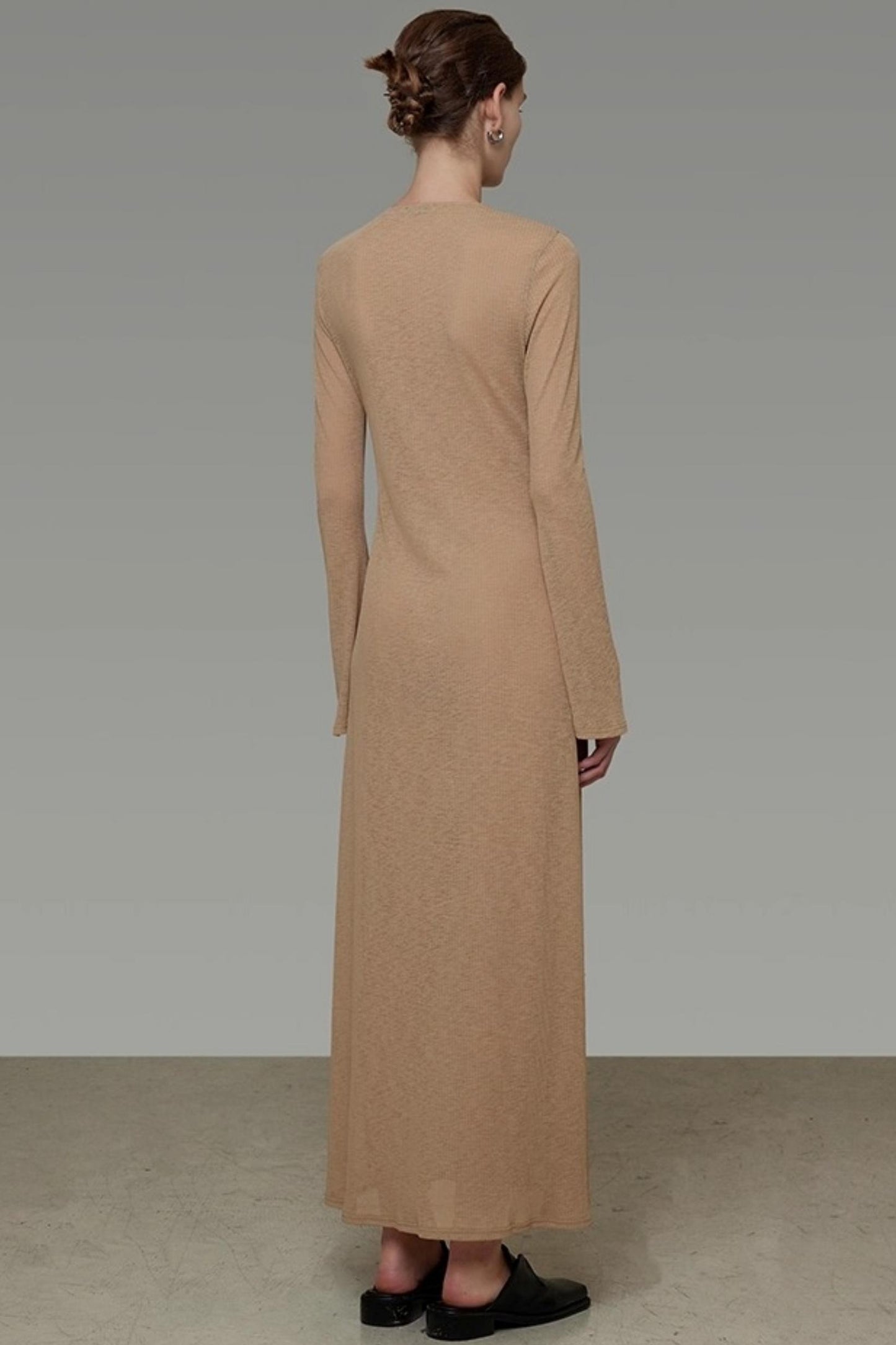 Streamer V-Neck Dress