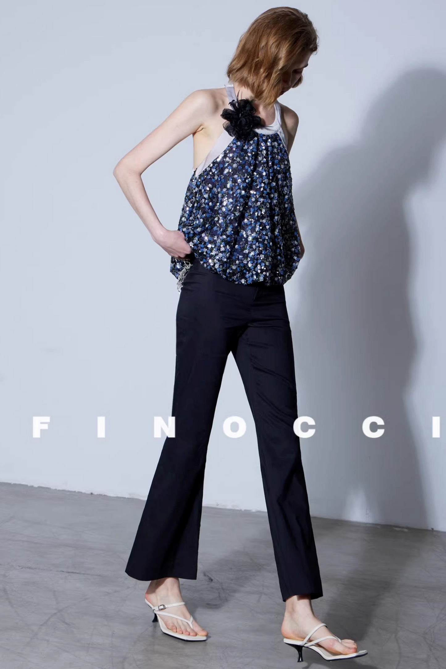 Tencel Linen Flared Pants