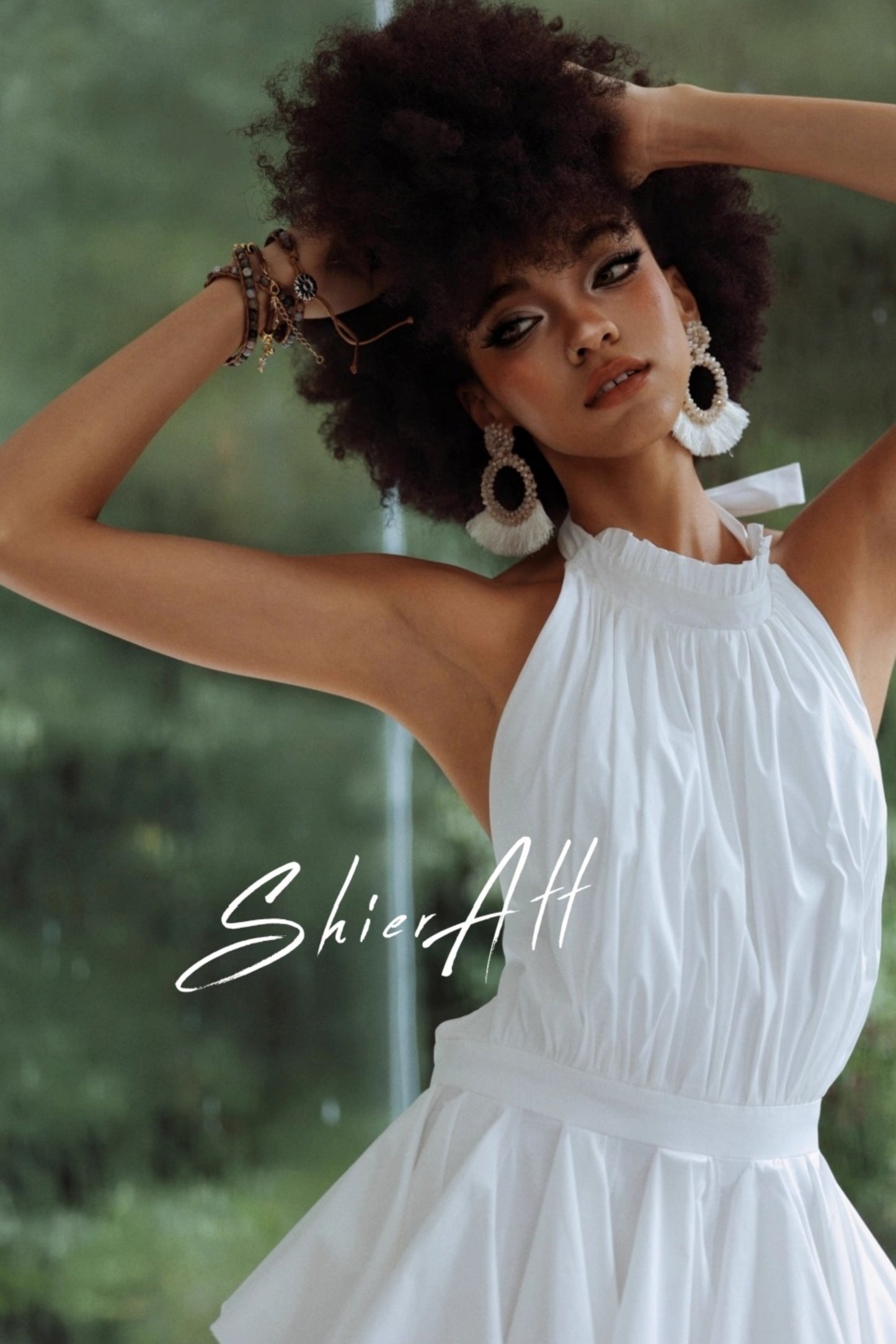 Wild Moonlight Halterneck Dress