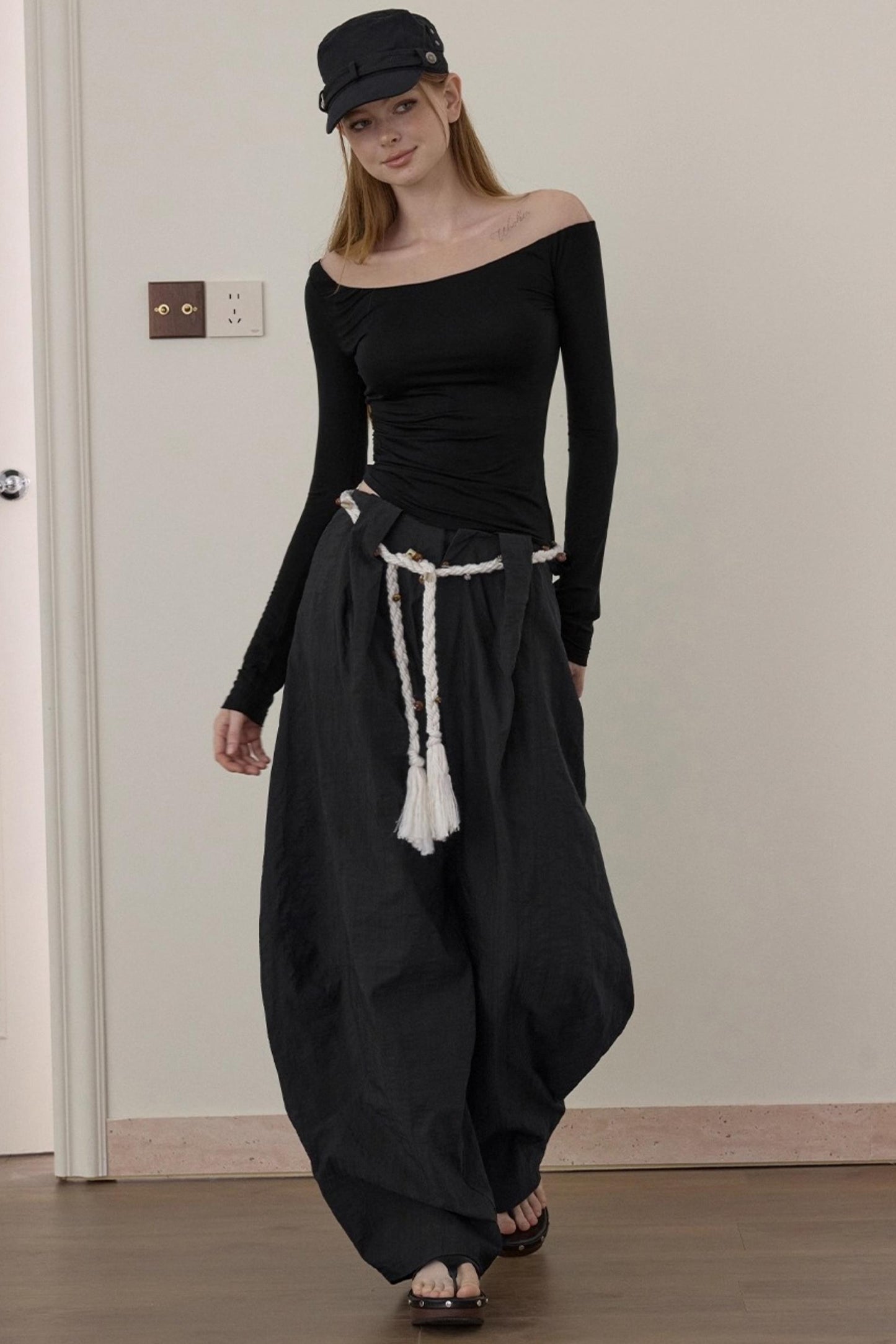 Lazy Retro Loose Casual Pants