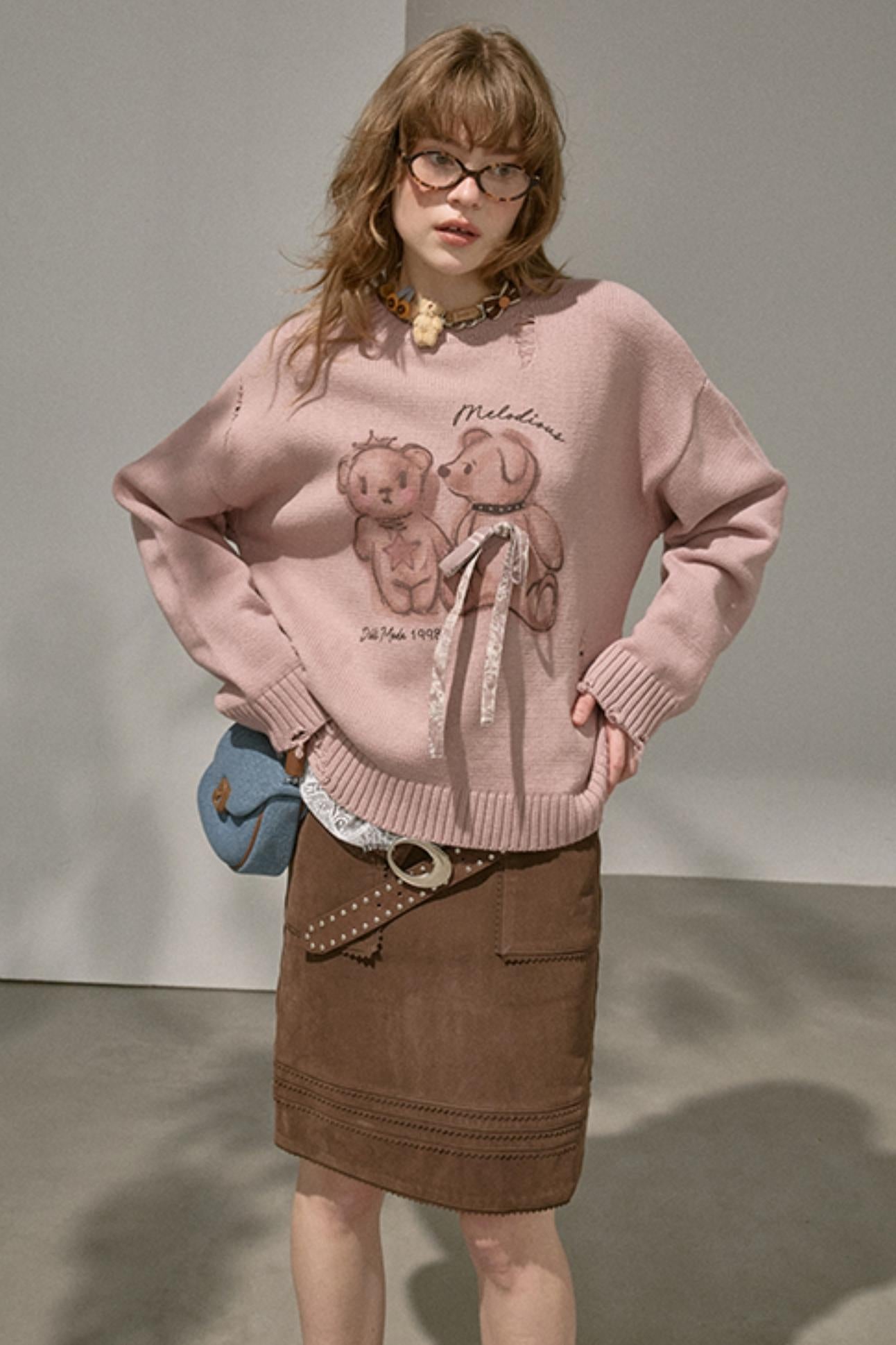 Winter Straight Leather Skirt