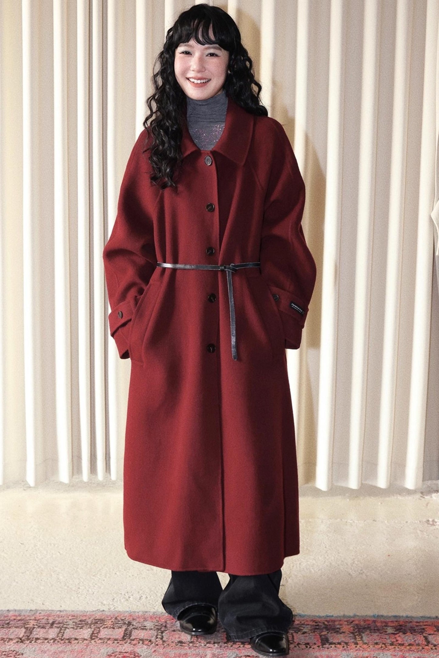 Starry Night Distressed Leather Belt