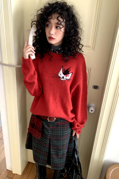 Punk Kitten Mohair Sweater