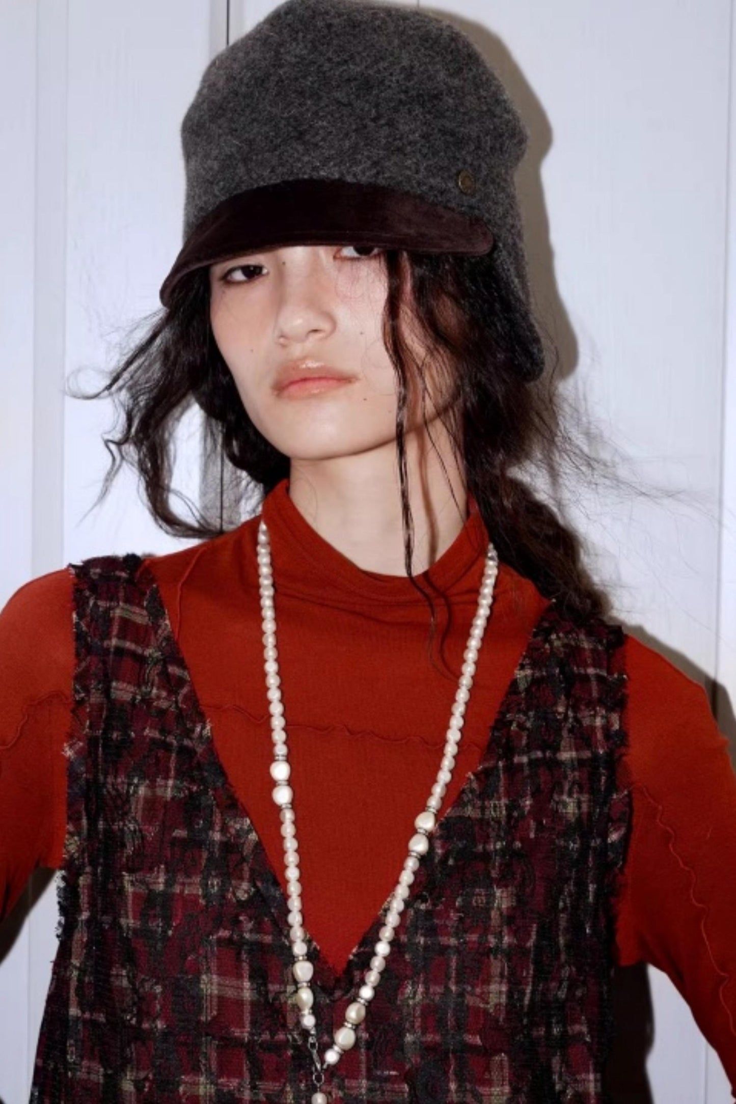 Vintage Suede Sleeveless Dress