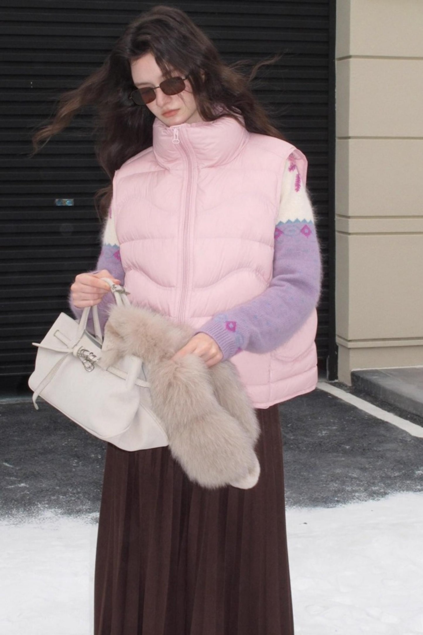 Moonlight Irregular Down Vest