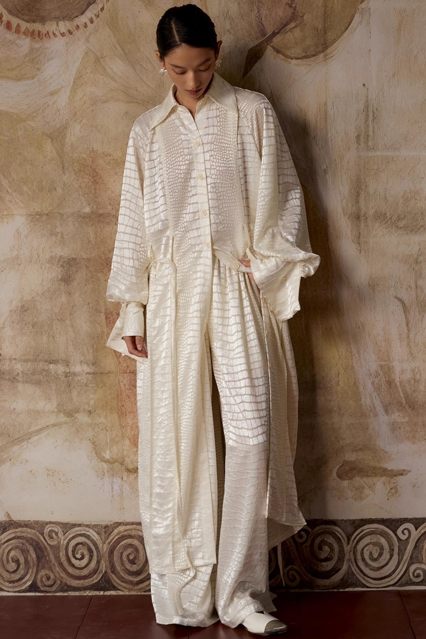 Casual Wide-Leg Pants