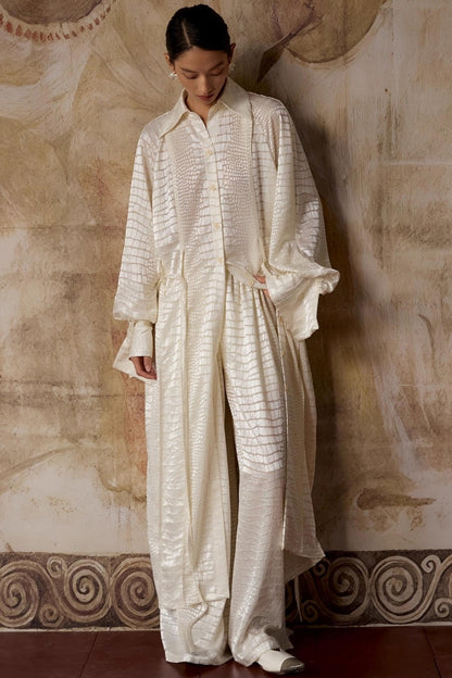 Casual Wide-Leg Pants