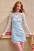 Babyblau - Camisole Kleid