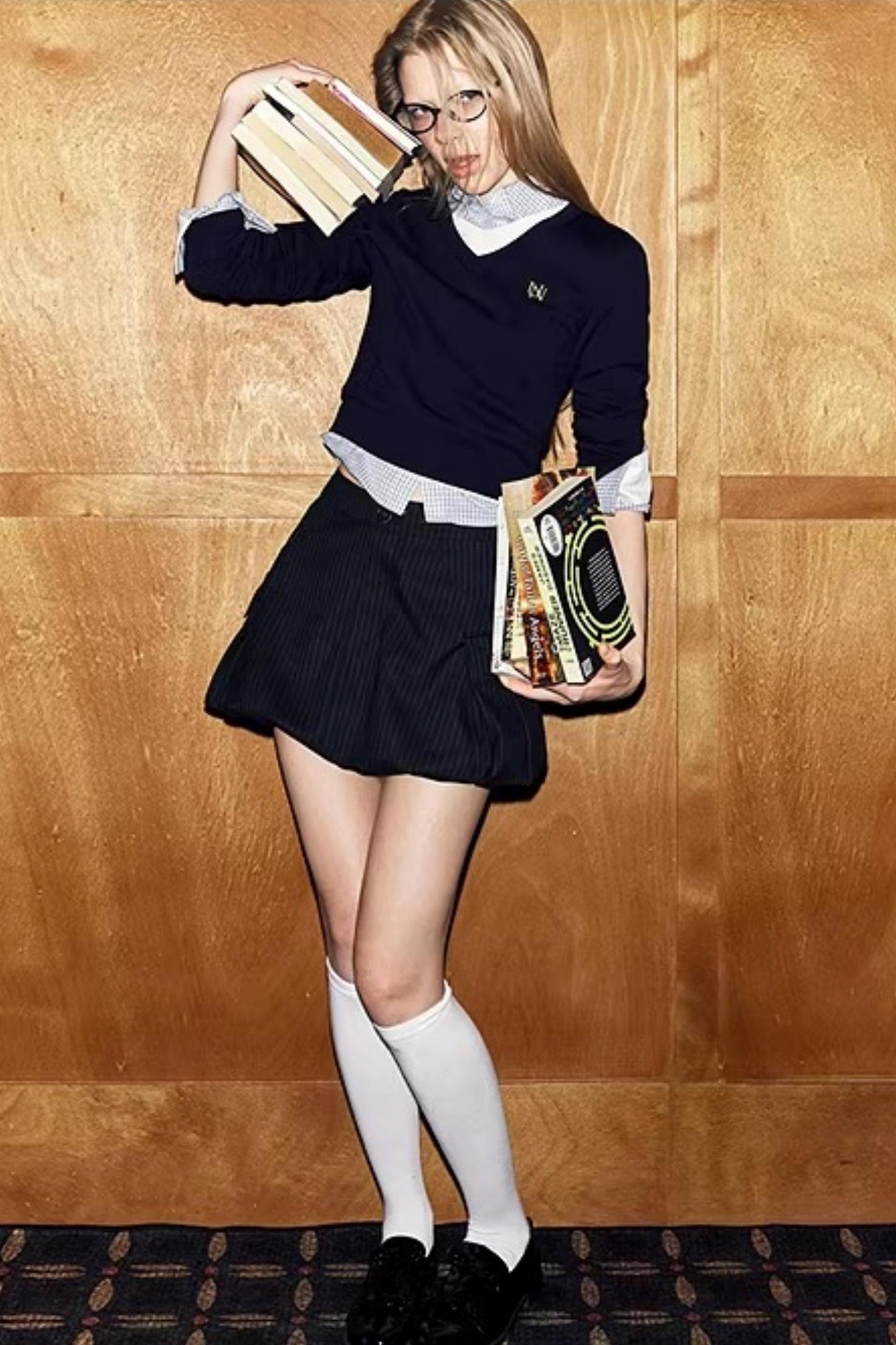 American Retro Knit Sweater