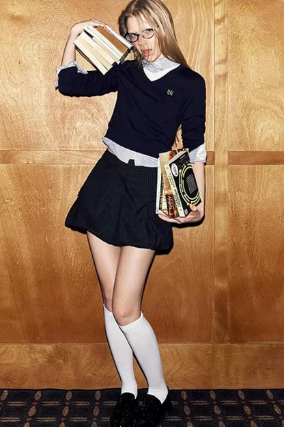 American Retro Knit Sweater