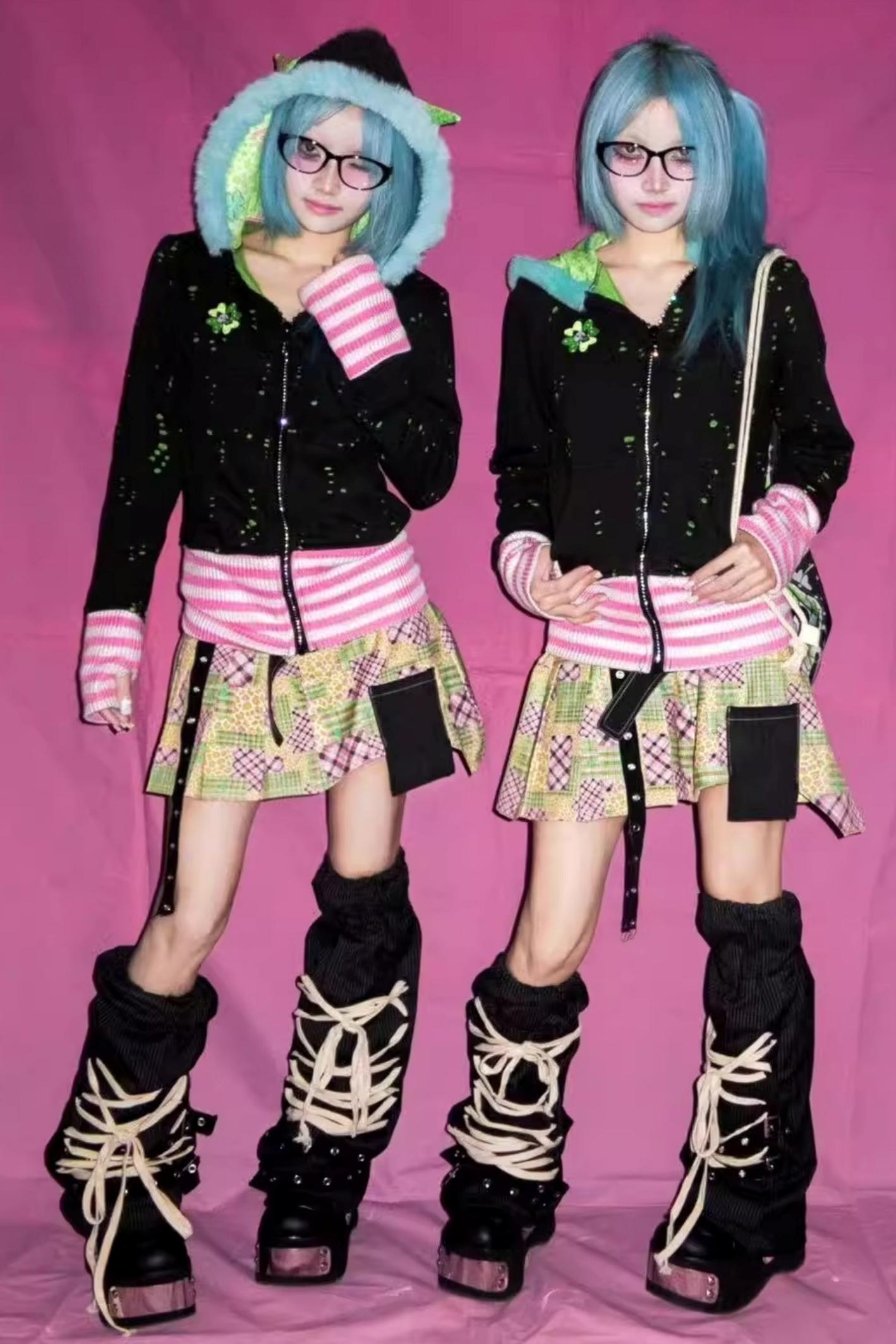 Endless Striped Sock Cover