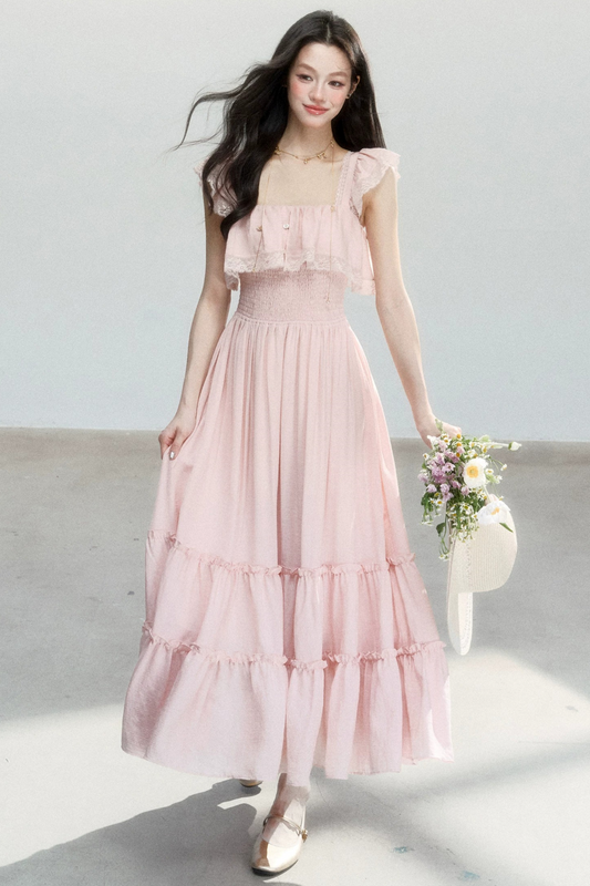 Lace Patchwork Summer Dress