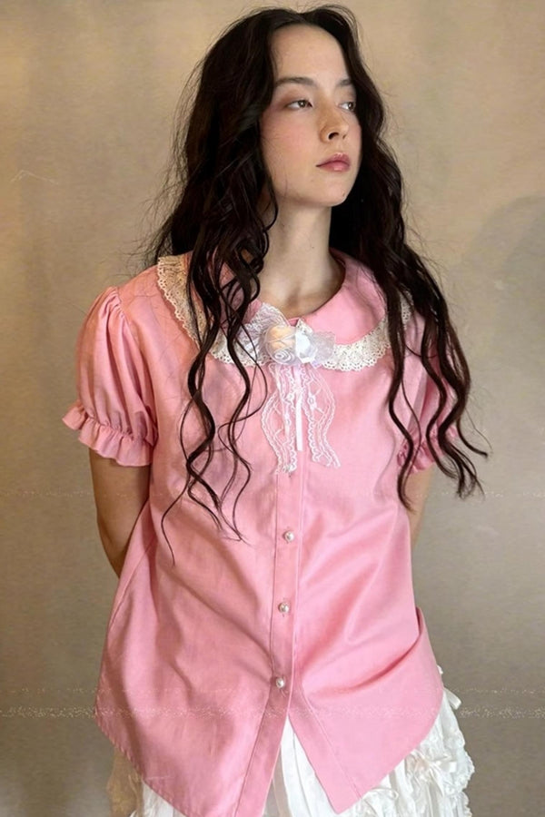 Bubble Doll Collar Shirt